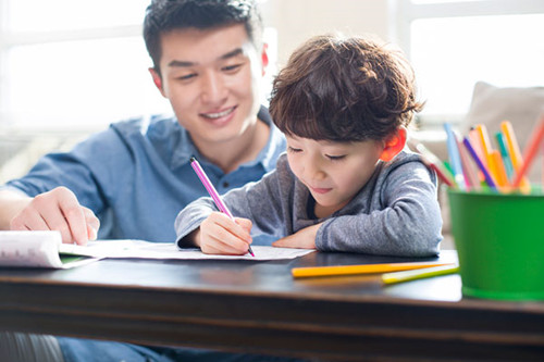 表達陪伴孩子幸福句子