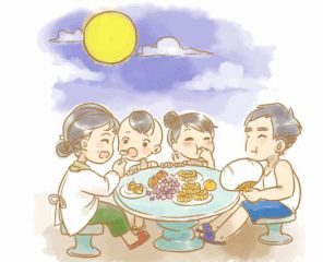 中秋聚餐開心的句子 中秋開心聚餐的句子