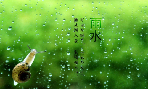 2022雨水節(jié)氣心情說說