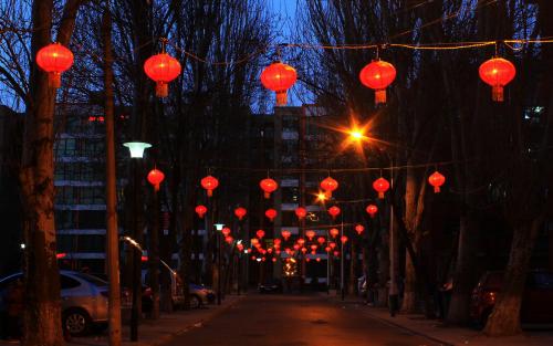 除夕夜四字祝福語